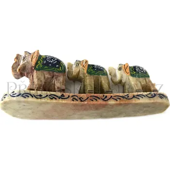 Slon pro štěstí - 3 Sloni / Kámen