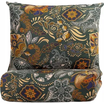 Povlečení Povlečení TAPUA bavlněné zelené 140x200 + 1*70x90 cm HOMLA