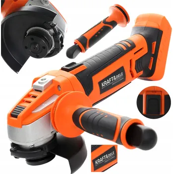 úhlová bruska Úhlová Bruska Akumulátorová Kraft&Dele Bruska bruska 115 mm 18 V 7500 RPM