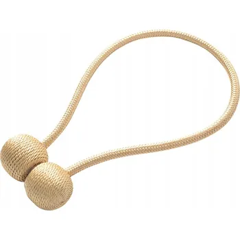 SPONA ZÁCLONY ZÁVĚSU KLIP MAGNET Béžová