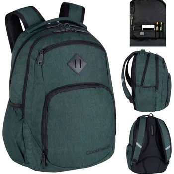 Školní batoh Školní batoh vícekomorový CoolPack zelený 29 l