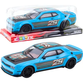 Hračka Sportovní závodní auto s pohonem na zadní kola, modré