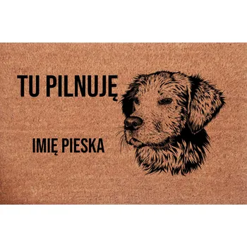 Kokosová rohožka, hotová, 39 x 59 cm