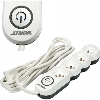 Napájecí kabel Prodlužovací Kabel přívod s lištou Sthor 3 m