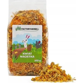 Krmivo pro hlodavce Factoryherbs Květ měsíčku lékařského pro hlodavce 0,1 kg