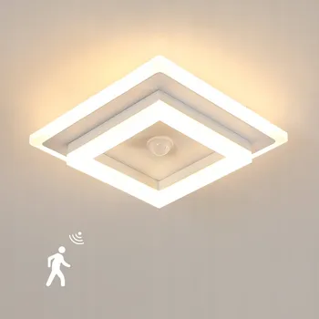 Comely čtvercová Stropní Svítidlo 20 x 7 cm bílá