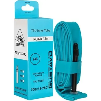 Duše na kolo Ultralehká cyklistická duše z TPU 24 g 700×18C–28C s francouzským ventilkem 65 mm Pro silniční a závodní kola 71 cm