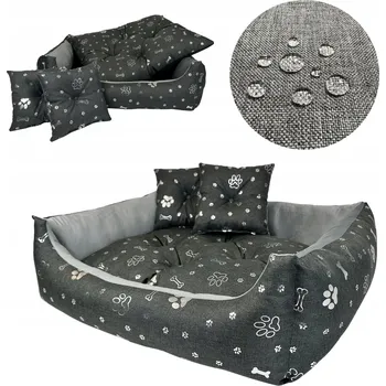 Pelíšek pro psa Šiška pelíšek pro psa šedá 65 cm x 50 cm