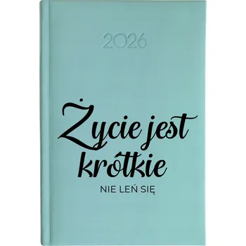 Kalendář Knižkový kalendář 2026 A5 FunnyCase modrý