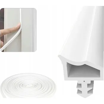 Těsnění do okna a dveří Těsnění do okenních dveří, těsnící páska Samolepicí D 20 m, bílá