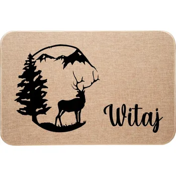 Rohožka Kokosová rohožka, hotová, 39 x 59 cm