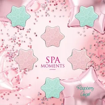 Sada šumivých tablet do koupele s vůní andělské maliny 6x25g SPA