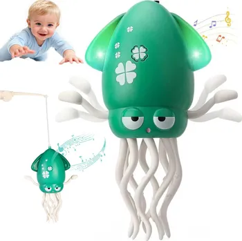 INTERAKTIVNÍ TANČÍCÍ HRAČKA CHOBOTNICE PRO DĚTI SVÍTÍCÍ squid POHYBLIVÁ