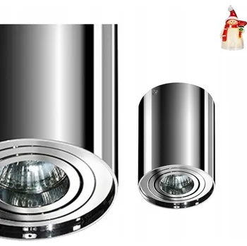 Bodové svítidlo Bodové kulatý svítidlo AZzardo stříbrné