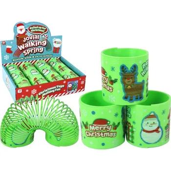 Vánoční dekorace Kultovní Pružina Zelená Vánoční Motiv Relaxační 6CM