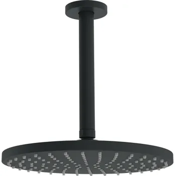 Sprchový set HANSA Sprcha hlavová Hansa Viva 250mm s dešťovou sprchou černá mat, 4427020033 4427020033