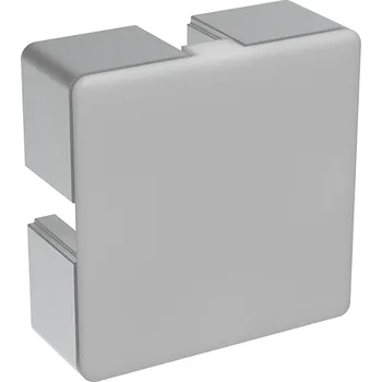 Stavební profil Alusic Záslepka profilu BH 45-10, 60x60, šedá