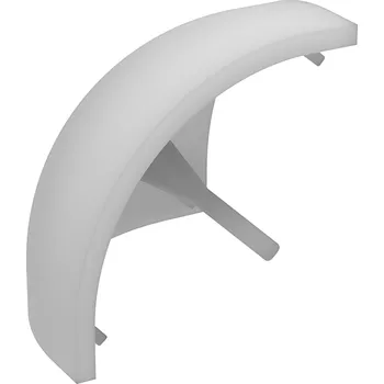 Stavební profil Alusic Kulatá krytka pro spojku 084.310.022, šedá