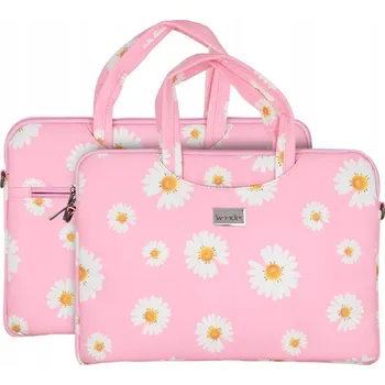 brašna na notebook Wonder Brašna na Notebook 13-14 palců, sedmikrásky růžové