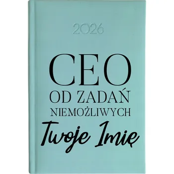 Kalendář Knižkový kalendář 2026 A5 FunnyCase modrý