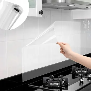 Obraz Fólie na kuchyňské samolepky, voděodolná a olejovzdorná Fólie, 60×500 cm