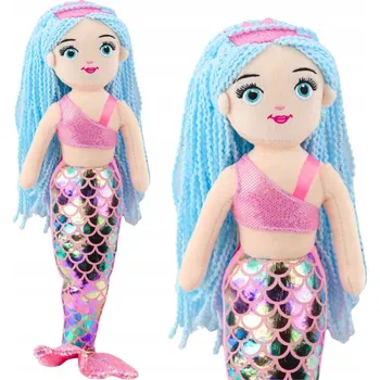 plyšák PLYŠOVÁ MOŘSKÁ PANNA PLYŠÁK HOLOGRAFICKÝ OCAS DVOUBAREVNÁ