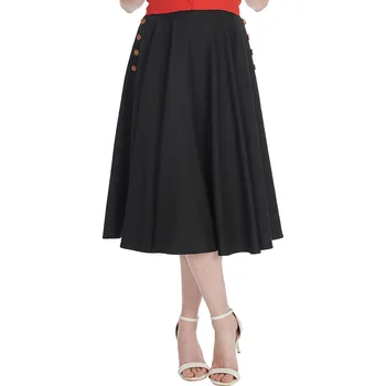 Dámská sukně Banned Retro sukně Polly-May Black Velikost: XL (UK 16)