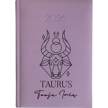 Kalendář Knižní kalendář 2026 A5 FunnyCase fialový