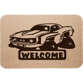 Rohožka Kokosová rohožka, hotová, 39 x 59 cm