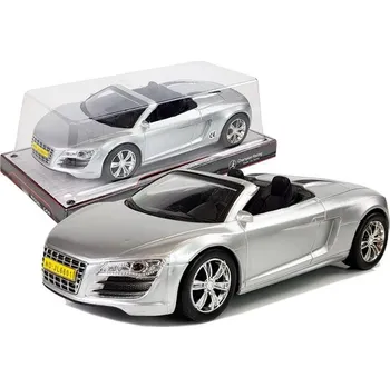 autíčko Autíčko s frikčním pohonem Kabriolet Stříbrné 1:18