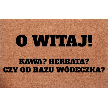 Rohožka Kokosová rohožka, hotová, 39 x 59 cm