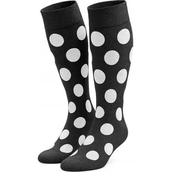 Dámské ponožky PODKOLENKY dámské bavlněné s puntíky aPair *37-41