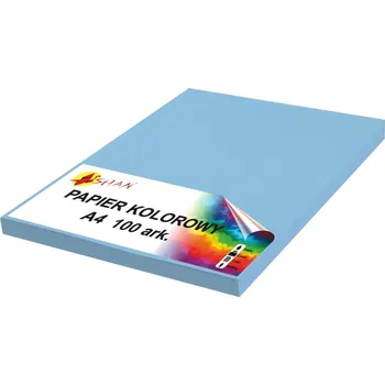 Barevný papír Barevný papír A4 80g modrý 100 listů