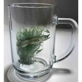 Sklenice Sklen. 500ml, 1ks, ŠTIKA - BOHEMIA HLADKÝ, cejch, pivo