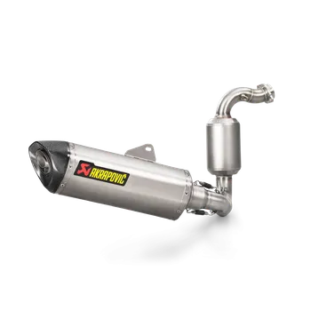 Výfuk pro motocykl Akrapovič S-B3R2-HRSS Full System Racing Stainless Steel BMW G310 GS/R (16-24)