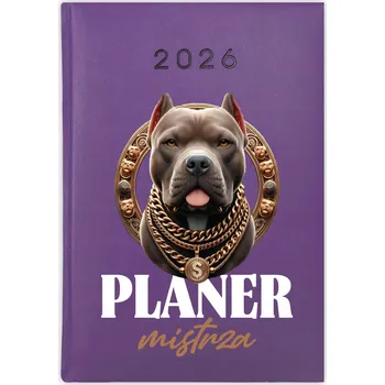 Diář Knižní kalendář 2026 A5 FunnyCase vícebarevný