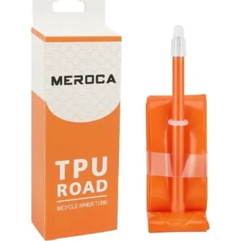 Duše na kolo Ultralehká cyklistická duše z TPU 700×23C–32C s francouzským ventilkem 80 mm Pro silniční kola s vysokým ráfkem 71 cm oranžová