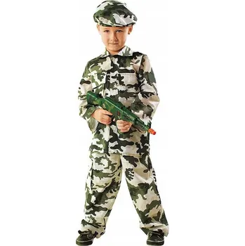 Karnevalový kostým Kostým Voják Kraszek vel. 12