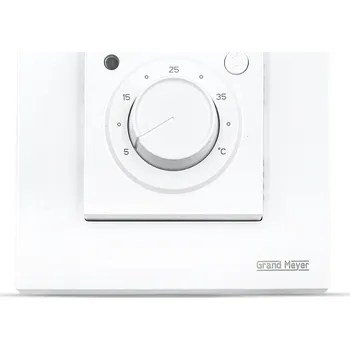 Termostat POKOJOVÝ TERMOSTAT REGULÁTOR PRO PODLAHOVÉ TOPENÍ BÍLÝ