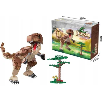 ostatní stavebnice STAVEBNICE KUGO DINOSAURUS 241 DÍLKŮ