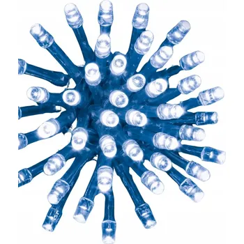 Vánoční dekorace GIRLANDA venkovní osvětlení VÁNOČNÍ 300 LED modrá barva 30 M