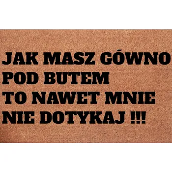 Kokosová rohožka, hotová, 39 x 59 cm