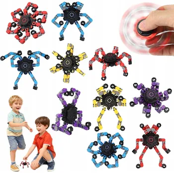 Gadget FIDGET SPINNER ROBOT HRAČKA ANTISTRESOVÁ SKLÁDAČKA DÁREK K MIKULÁŠI