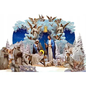 Obraz Vánoční přání, formát 13 x 18 cm