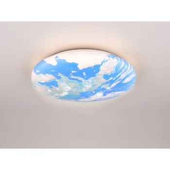 Stropní LED osvětlení Terra 37 cm, motiv Země