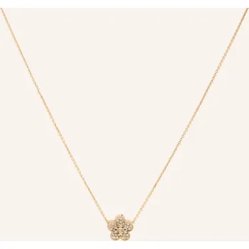 Náhrdelník Tory Burch Náhrdelník Forget Me Not, zlatá / bílá