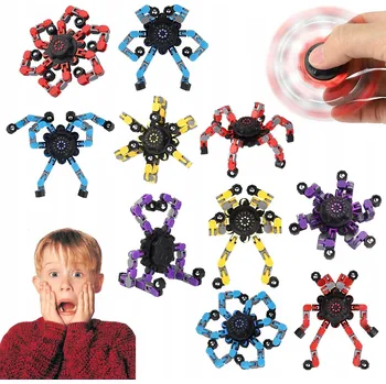 Gadget FIDGET SPINNER ROBOT K SESTAVENÍ, ANTISTRESOVÝ 10 Ks