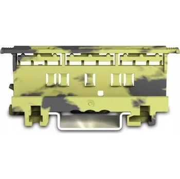 WAGO montážní adaptér 221-4 mm2 TH tmavě šedý-žlutý