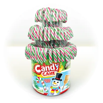 Bonbon Johny Bee Candy Cane Snowman 12g/100ks/