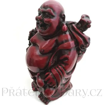Buddha soška Hotei 4 / pryskyřice 12 cm